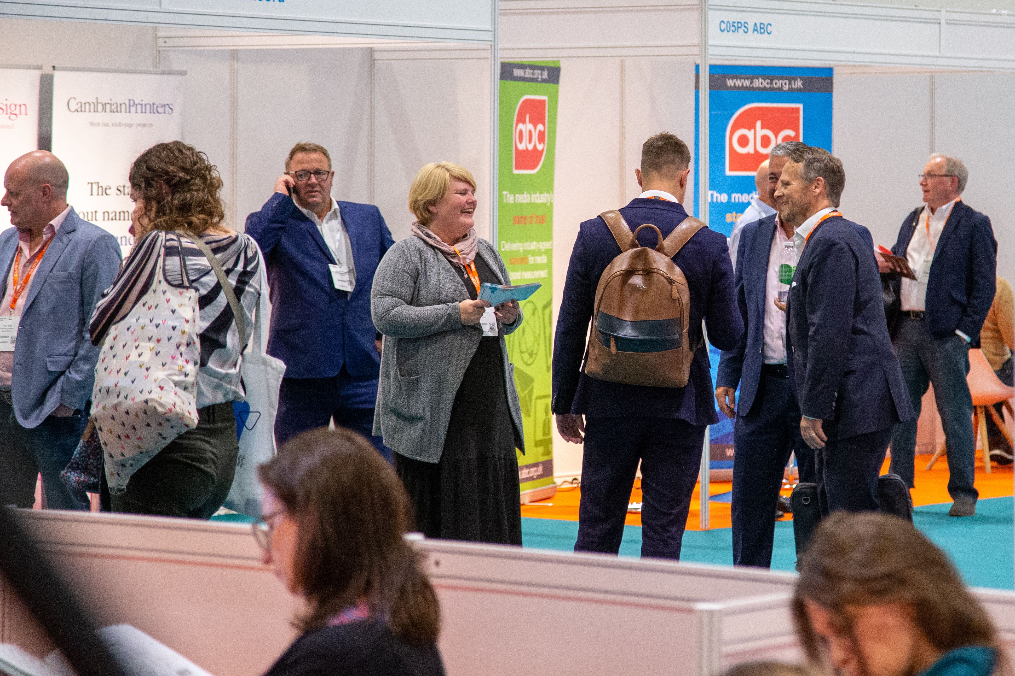 exhibit at the publishing show 2022